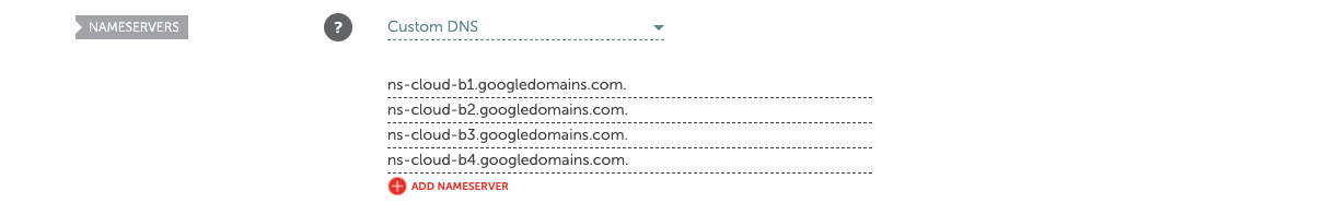 add new DNS servers